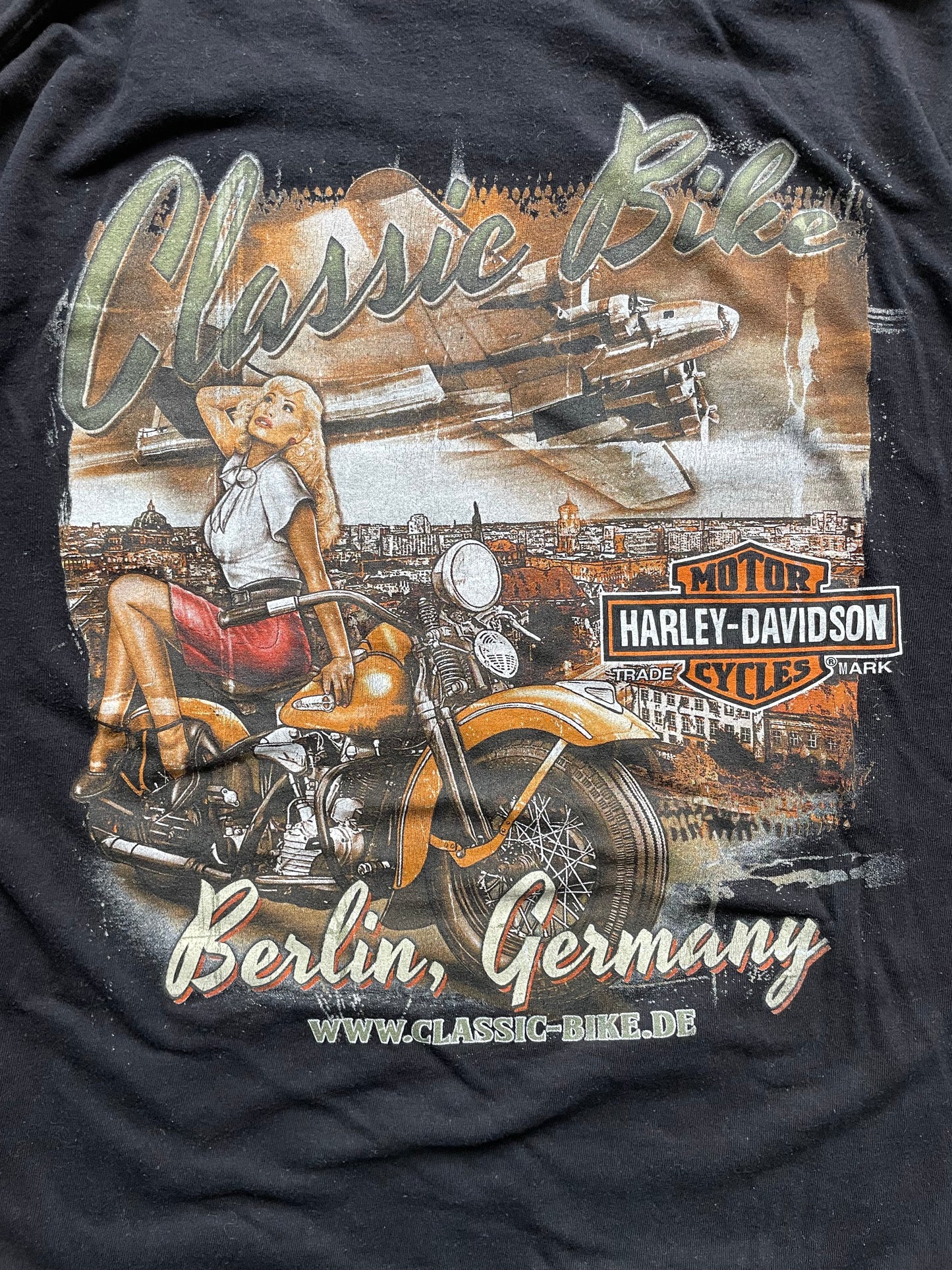 Harley-Davidson Longsleeve 2000er Vintage -XL