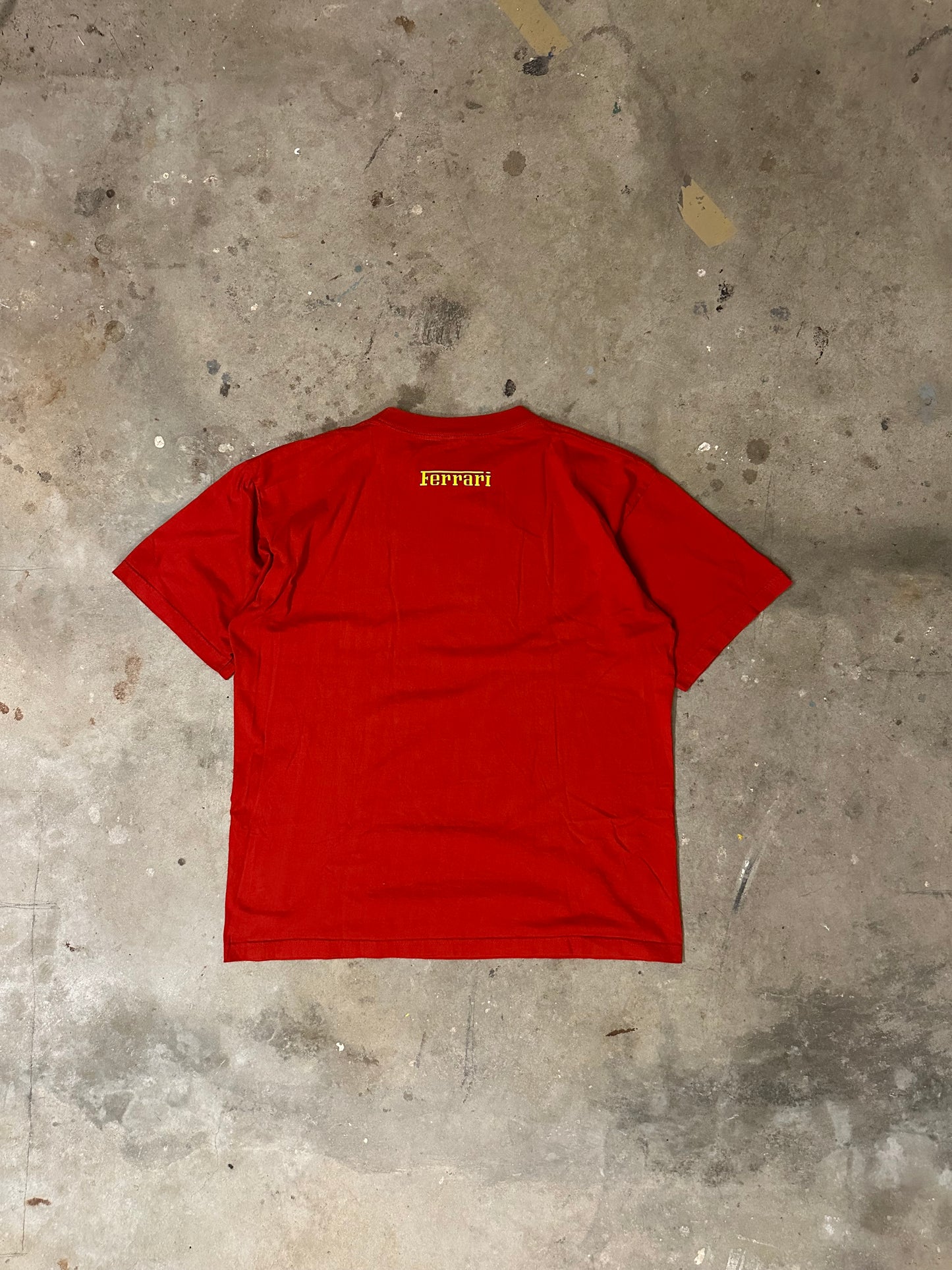 Ferrari Michael Schumacher T-Shirt-2000er Vintage-XL