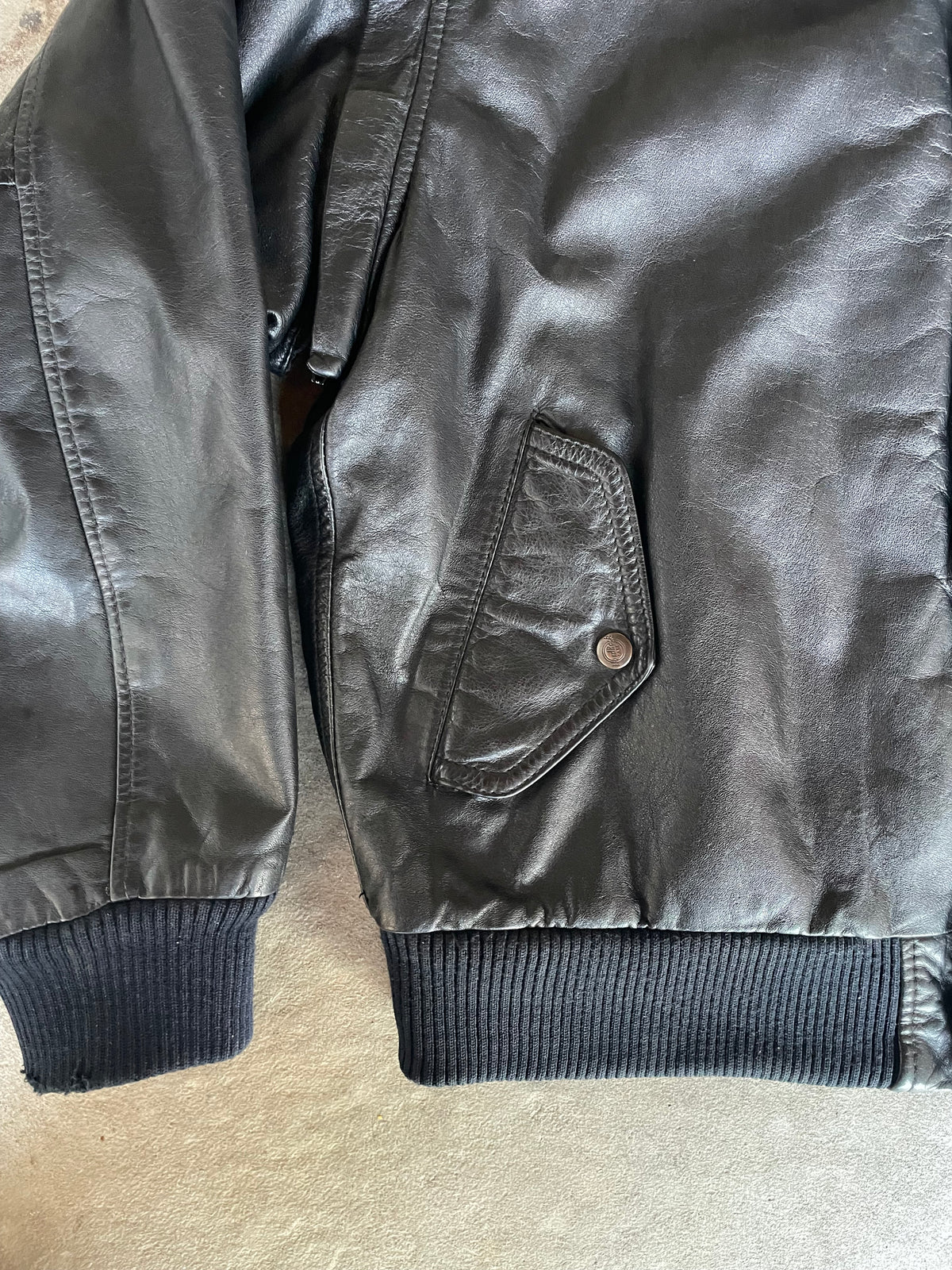 Vintage HardRockCafe Lederjacke (L)
