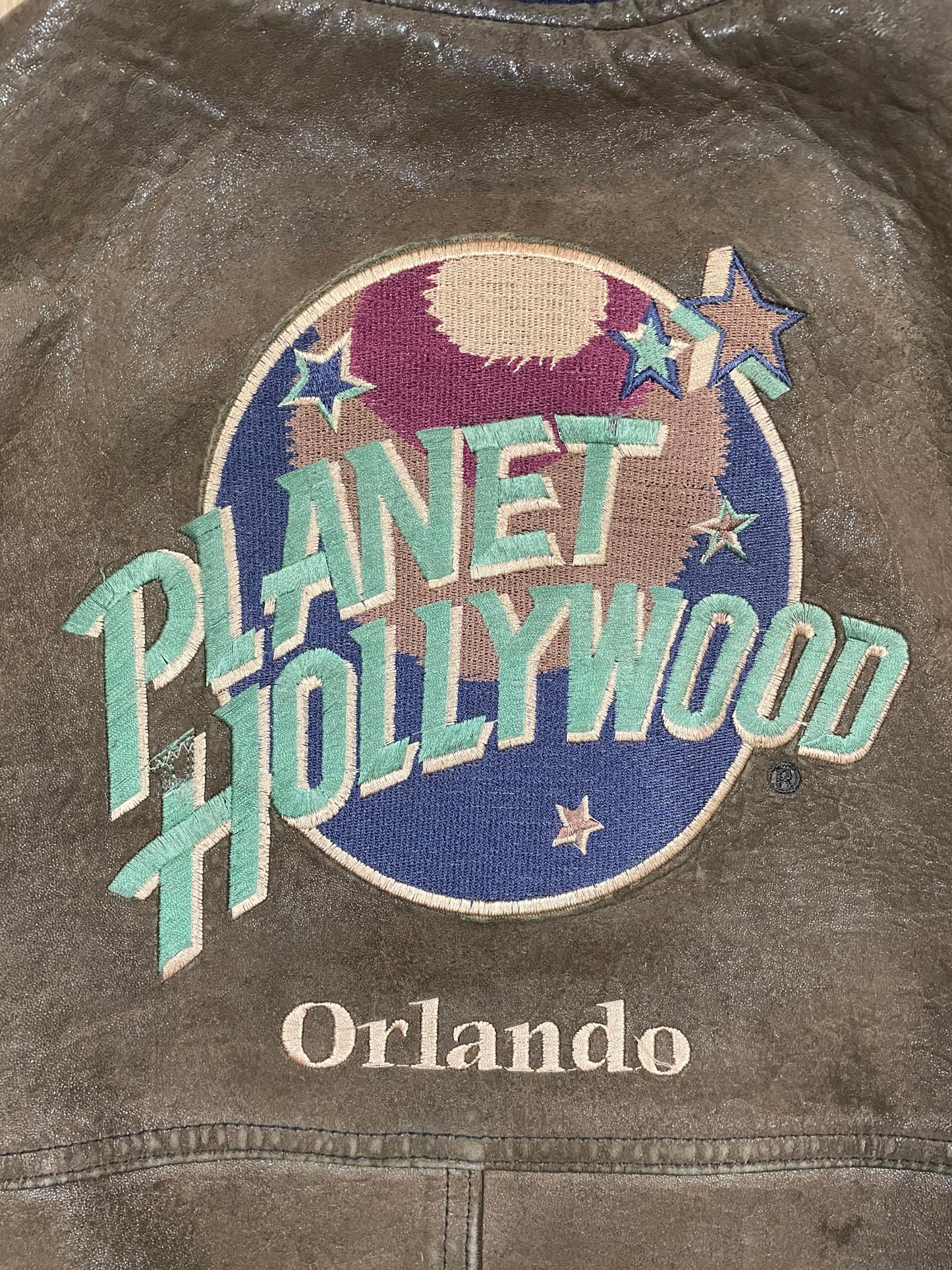 XL-Vintage PlanetHollywood Orlando Lederjacke