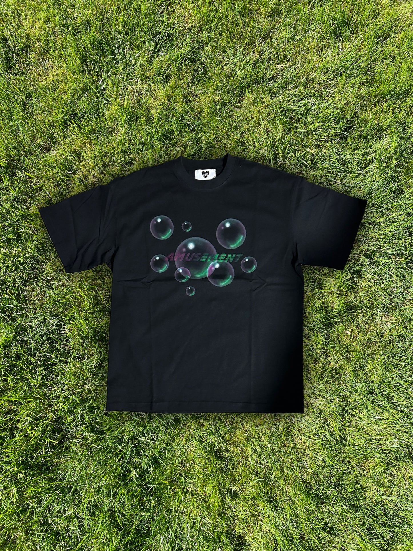 HEAVY "SOAP BUBBLES" OVERSIZED T-SHIRT (275gsm)