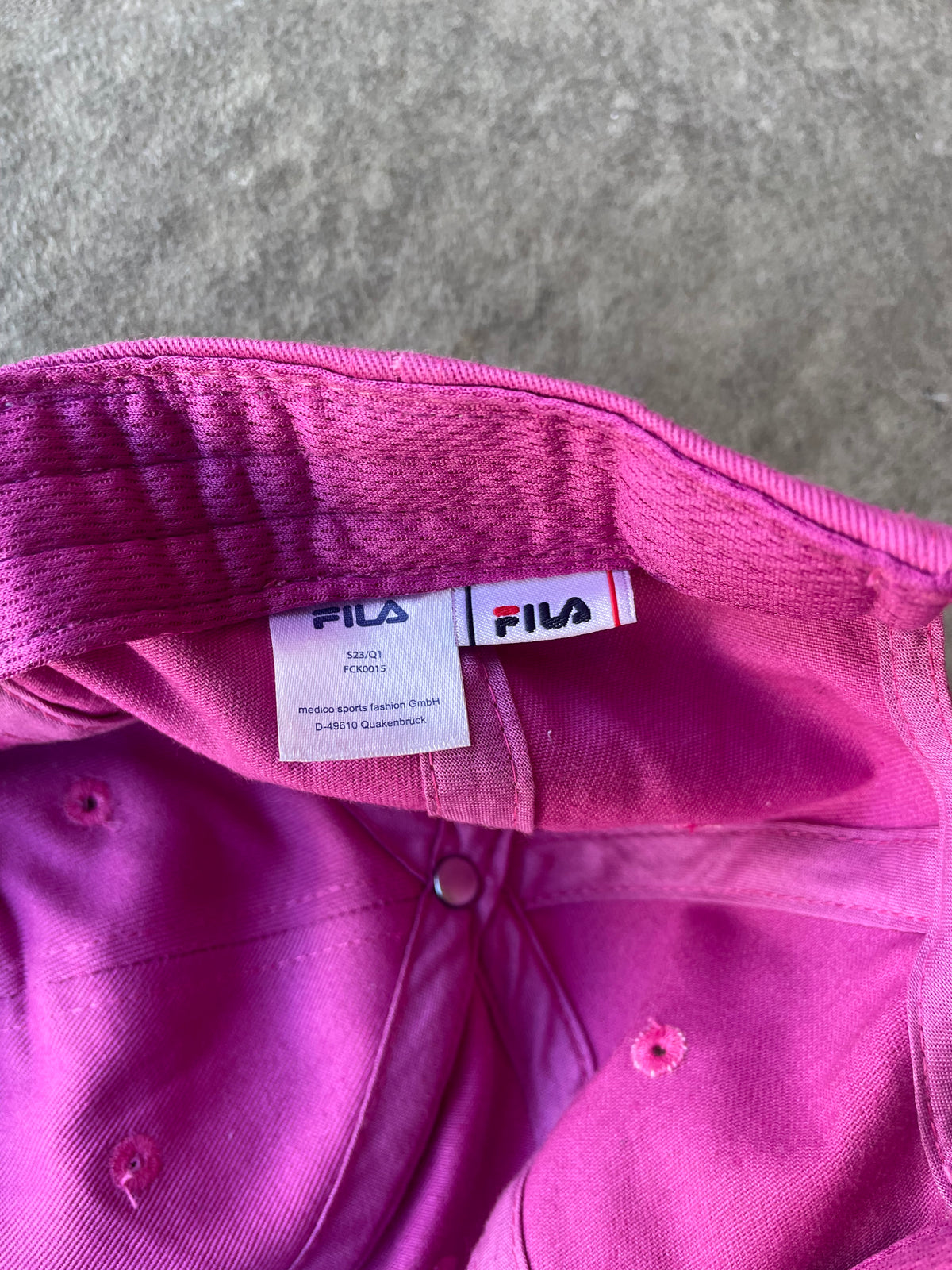 Vintage Fila Rainbow Cap