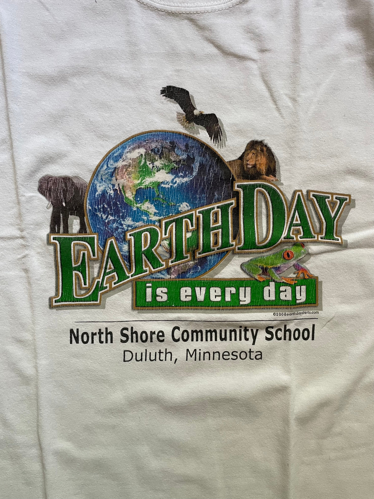 EarthDay is every day T-shirt-2000er Vintage-L