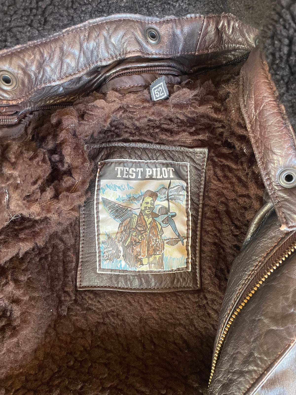 Vintage Fliegerjacke СИБИРЬ/Sibirien (L)