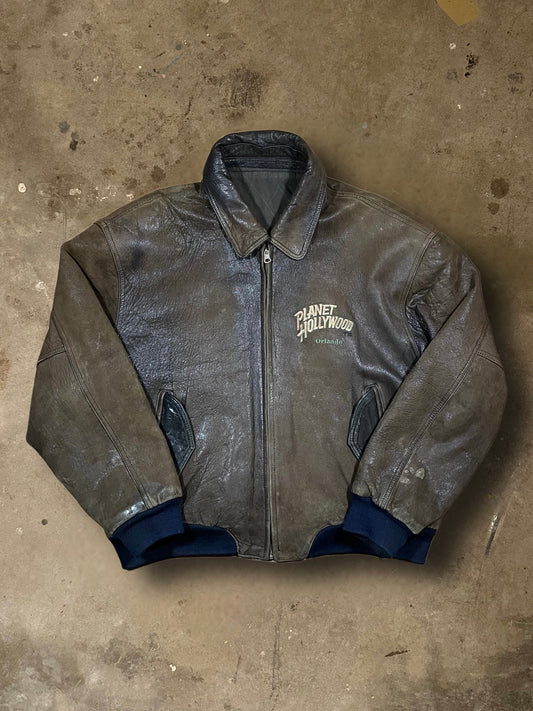 XL-Vintage PlanetHollywood Orlando Lederjacke