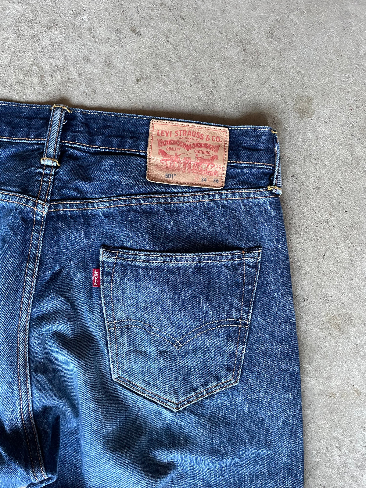 Vintage Levis 501 W34/L36