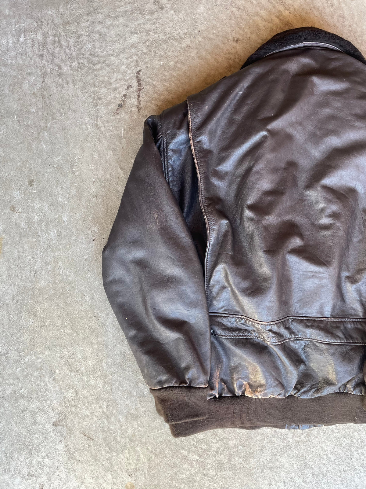 Vintage Fliegerjacke СИБИРЬ/Sibirien (L)