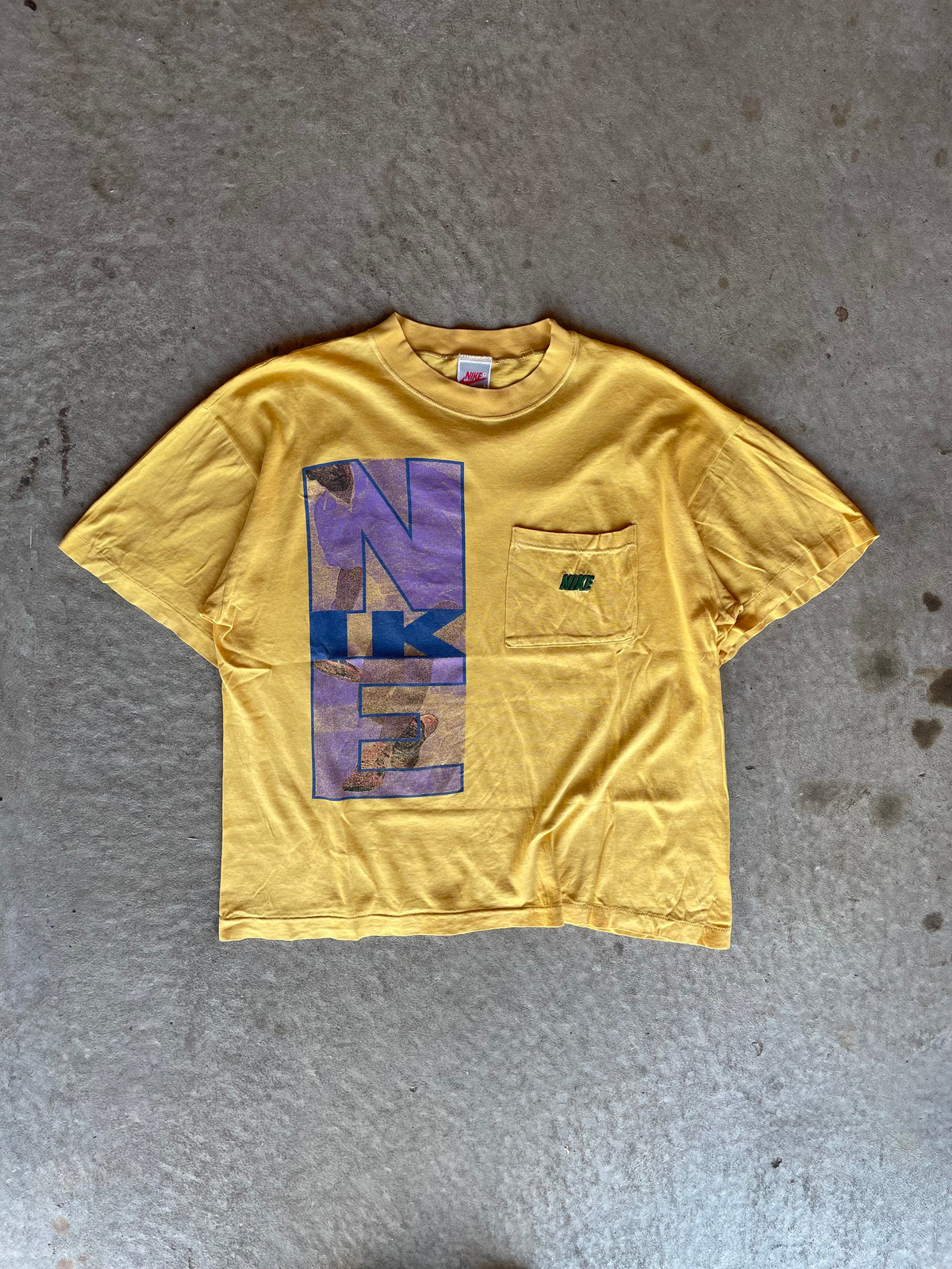 Vintage Nike Air T-Shirt 80s Made in Italy Single Stitch (L)