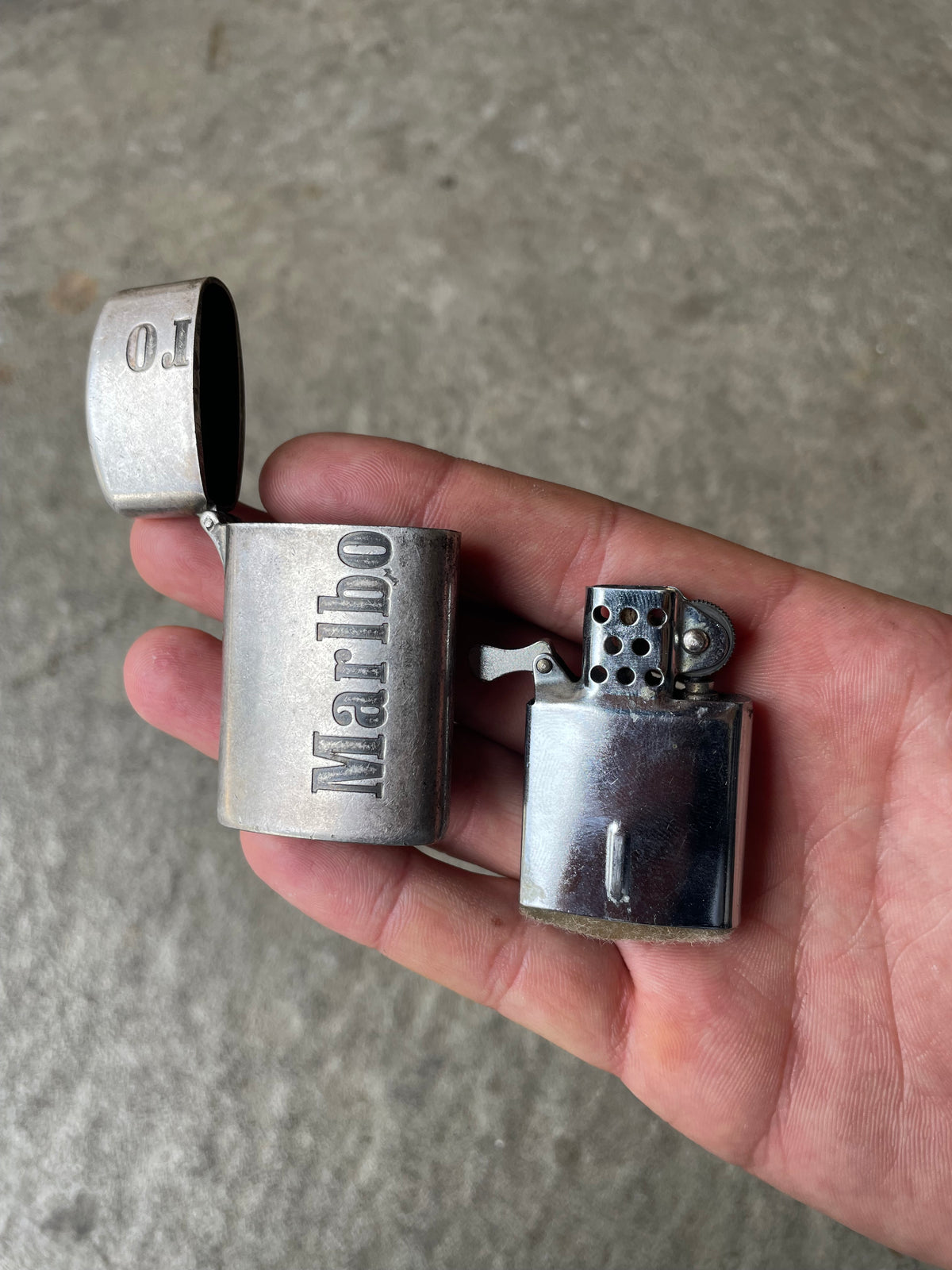 Vintage Marlboro Benzin Feuerzeug