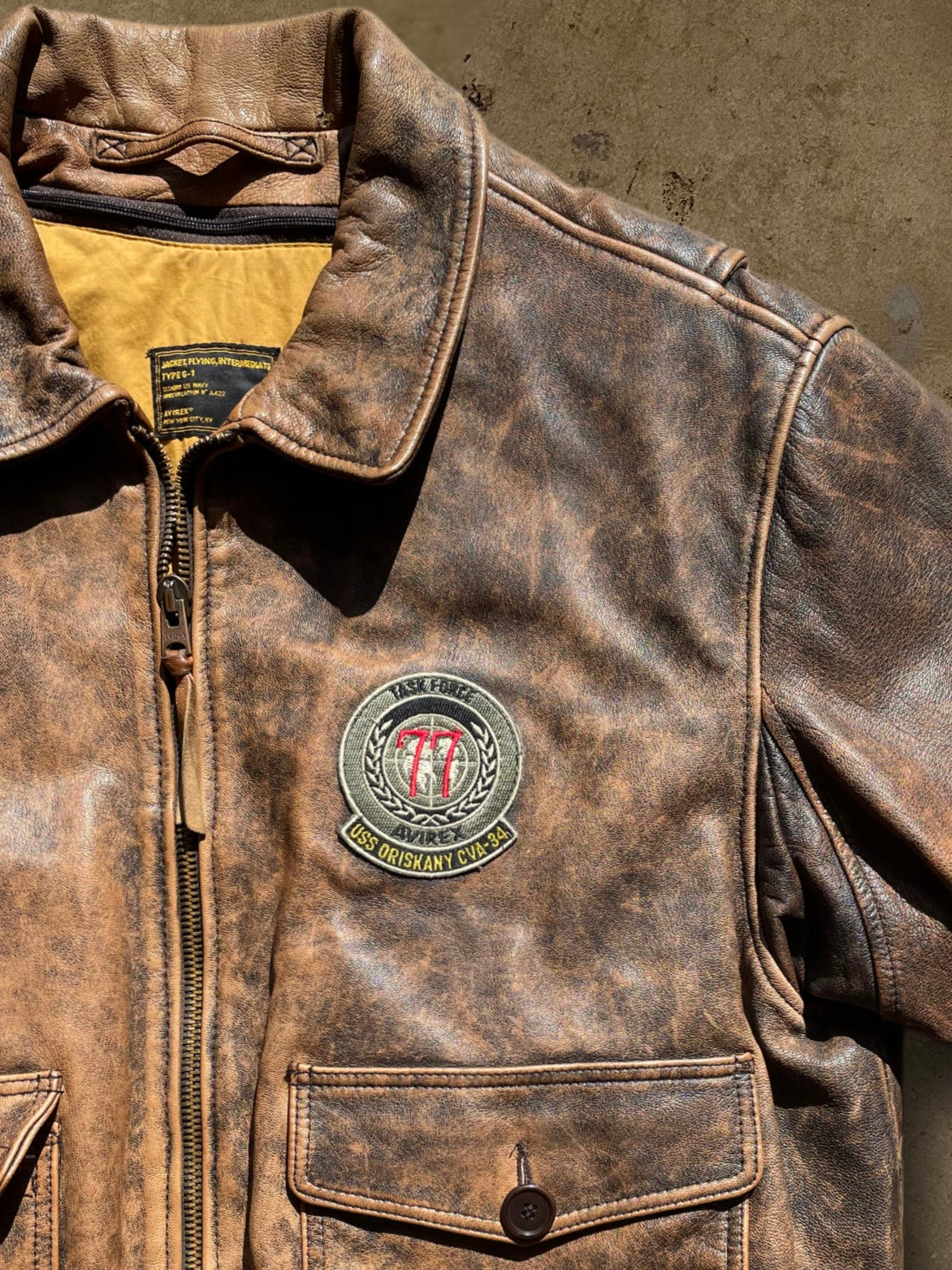 XL-Vintage Avirex G-1 Fliegerjacke
