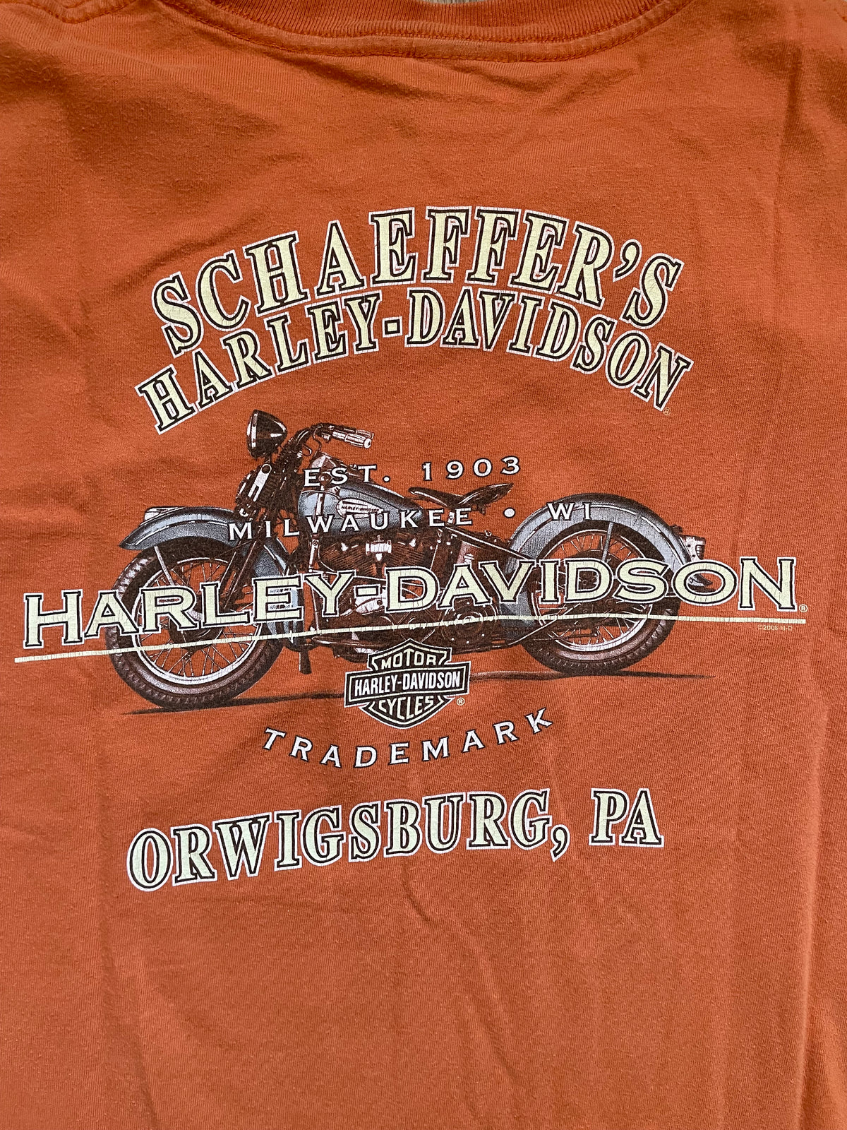 Harley Davidson T-shirt-2000er Vintage-XL