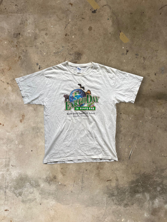EarthDay is every day T-shirt-2000er Vintage-L