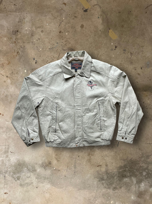 JupiterRecords/Nashville Lederjacke-80er Vintage-L