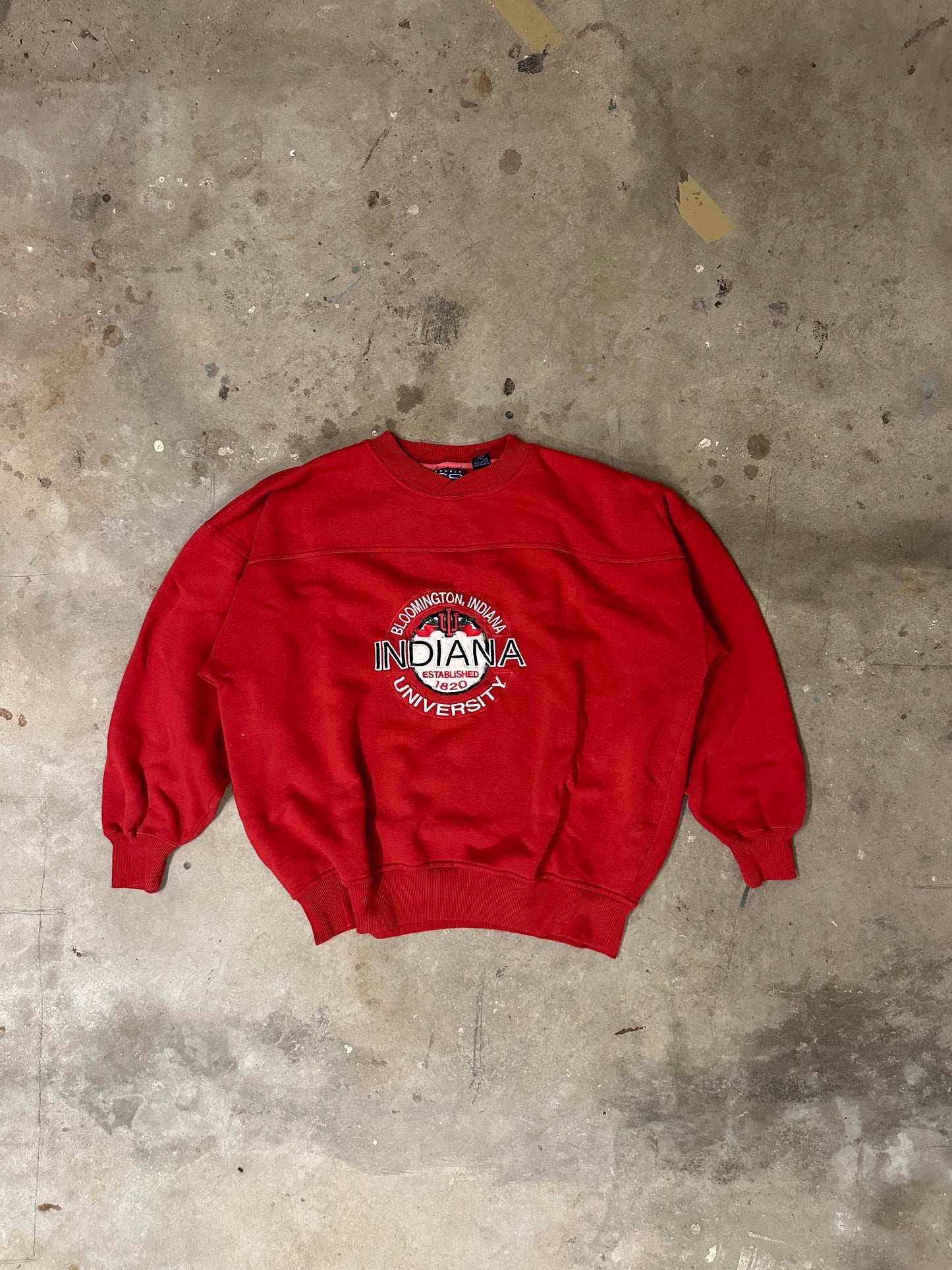Indiana University Sweatshirt-1990er Vintage-XL
