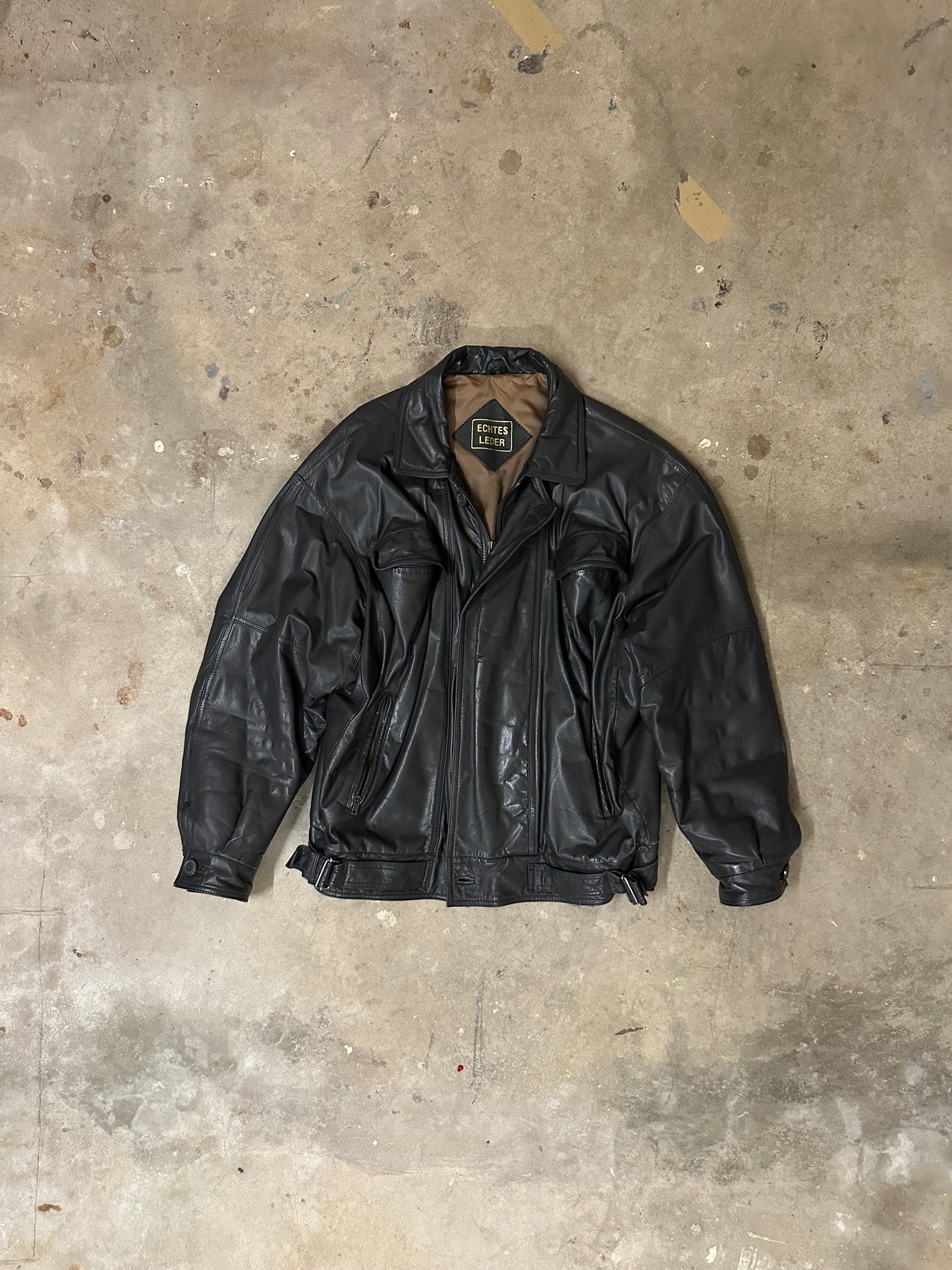 Lederjacke Falco -90s Vintage-XL