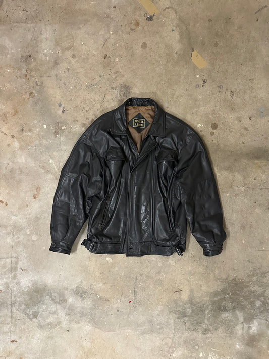 Lederjacke Falco -90s Vintage-XL