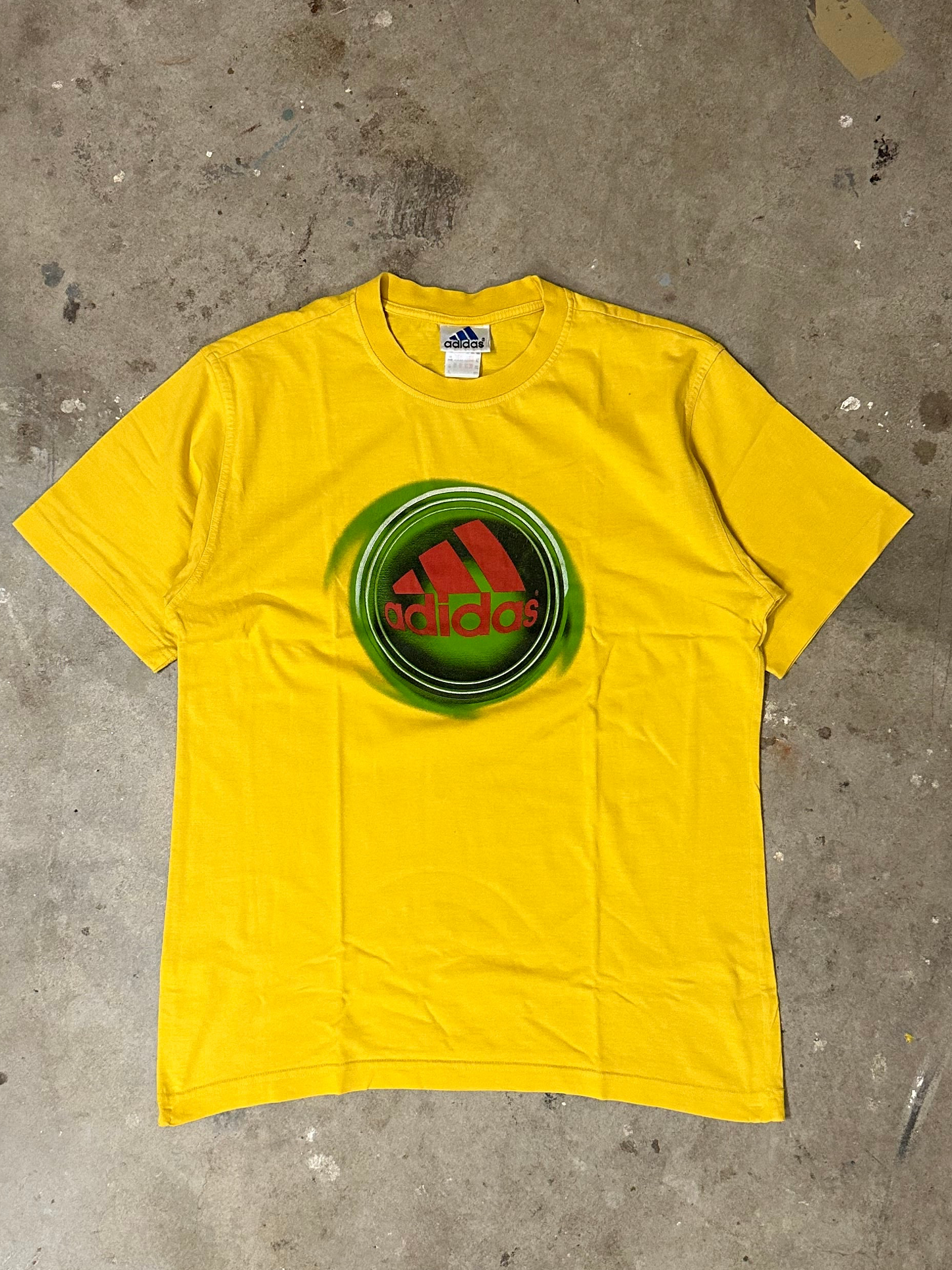 Adidas Fisheye T-shirt -90s Vintage
